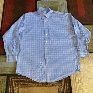 Brooks Brothers Original Polo Traditional Fit Button Down Checkered Shirt